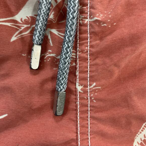 Vilebrequin Shorts Men's XXXL Pink Coral Beach Swim Trunks Lined Drawstring - Picture 2 of 9